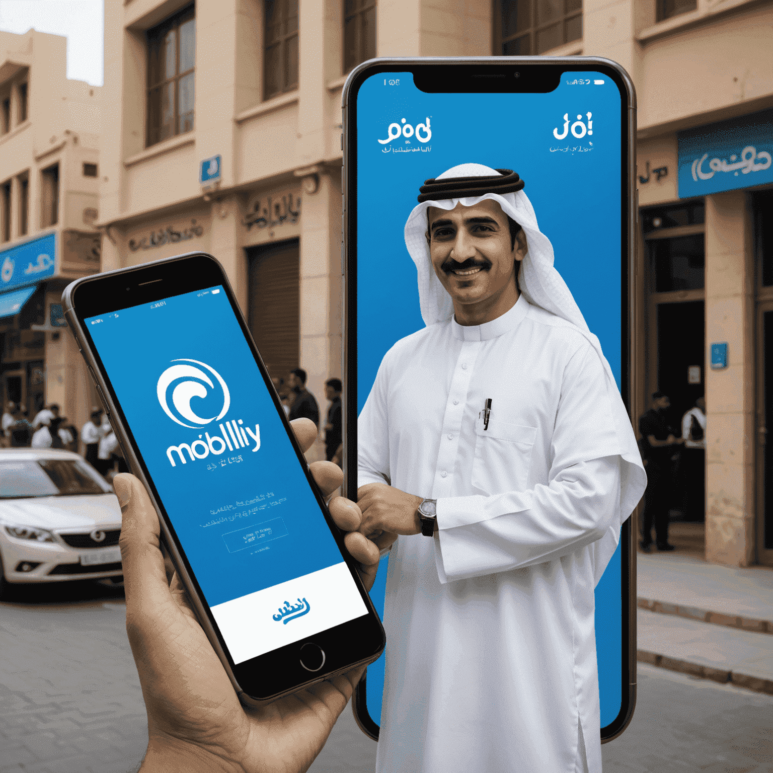 شعار موبيبلاي - شركة اتصالات متنقلة في البحرين